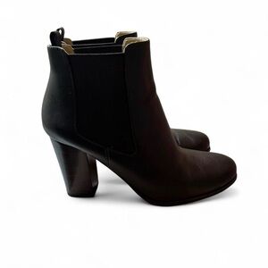 Michael Kors dark brown leather Ankle Boots